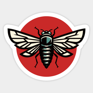 Cicada Emergence Brood XIII Brood XIX Sticker